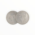 Front and Back Morgan Silver Dollar